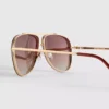 Gafas de Sol metálicas de estilo aviador