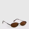 Gafas de Sol ovaladas con cristales tintados estilo años 90