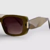 Gafas de Sol rectangulares angulares