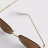 Gafas de Sol sin montura con lentes ovaladas