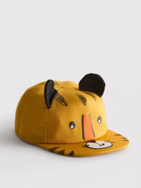Gorra de béisbol con tigre