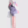 Juguete con ventilador de pompas con forma de unicornio
