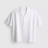 La camisa de mezcla de lino de corte holgado de The Edit