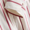La camisa de popelín a rayas con alto contenido en algodón de The Edit