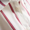La camisa de popelín a rayas con alto contenido en algodón de The Edit