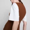 La camiseta sin mangas de punto con botones de The Edit