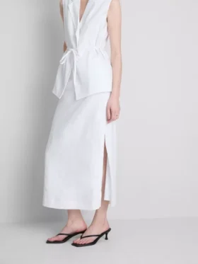 La falda larga de lino «The Edit»
