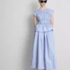 La falda midi de algodón de The Edit Circle