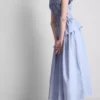 La falda midi de algodón de The Edit Circle