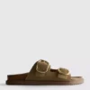 Las sandalias con doble correa y hebilla de The Edit
