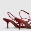 Las sandalias de tacón de aguja trenzadas de The Edit