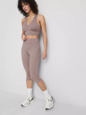 Leggings capri deportivos de cintura alta