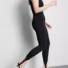 Leggings de crepé con estribos