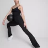 Leggings deportivos acampanados de cintura alta con sujeción suave