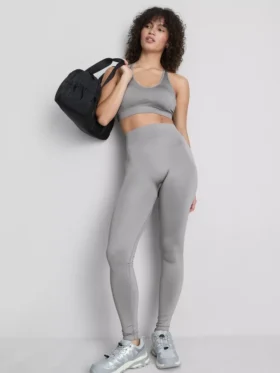 Leggings deportivos sin costuras y de gran brillo