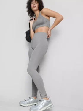 Leggings deportivos sin costuras y de gran brillo