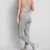 Leggings deportivos sin costuras y de gran brillo
