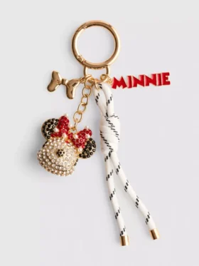 Llavero con colgante de Minnie Mouse de Disney