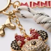 Llavero con colgante de Minnie Mouse de Disney