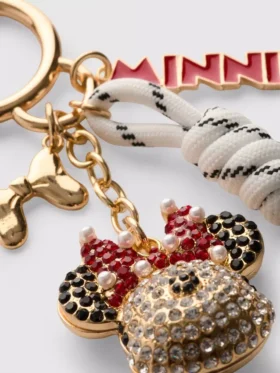 Llavero con colgante de Minnie Mouse de Disney