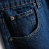 Los vaqueros de denim de algodón de corte recto «The Edit»
