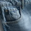 Los vaqueros de denim de algodón de corte recto «The Edit»