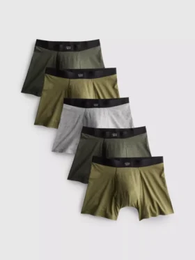 Lot de 5 bañadores jaspeados