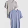 Lote de 2 camisas acanaladas