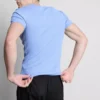 Lote de 2 camisas acanaladas