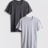 Lote de 2 camisas básicas de manga corta