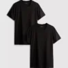 Lote de 2 camisas básicas de manga corta