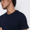 Lote de 2 camisetas de manga corta con textura acanalada