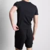 Lote de 2 camisetas de manga corta con textura acanalada