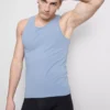 Lote de 2 camisetas sin mangas básicas
