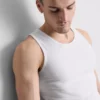 Lote de 2 camisetas sin mangas básicas