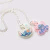 Lote de 2 collares «BFF» de Stitch de Disney