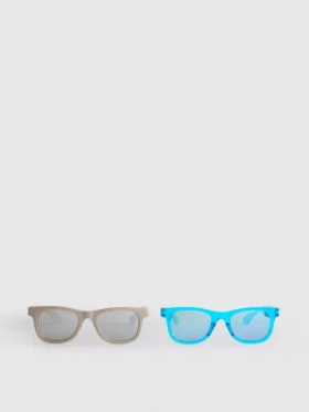 Lote de 2 gafas de sol de montura cuadrada