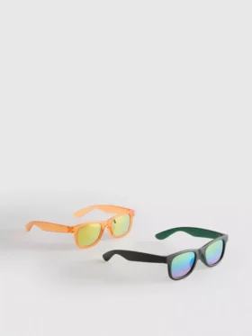 Lote de 2 gafas de sol de montura cuadrada