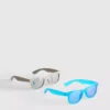 Lote de 2 gafas de sol de montura cuadrada