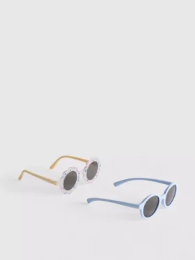 Lote de 2 gafas de Sol de montura redonda