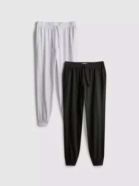 Lote de 2 pantalones de pijama básicos