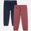 Lote de 2 pantalones de sarga