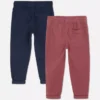 Lote de 2 pantalones de sarga