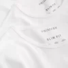 Lote de 3 camisas básicas de cuello redondo