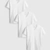 Lote de 3 camisas con cuello en V