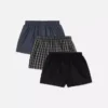 Lote de 3 pantalones cortos bóxer tejidos