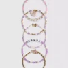 Lote de 4 pulseras de «Bambi» de Disney