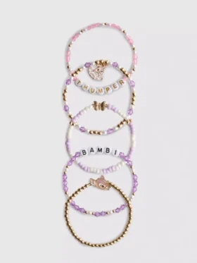 Lote de 4 pulseras de «Bambi» de Disney