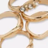 Lote de 5 anillos de diversos diseños