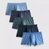 Lote de 5 boxers premium acanalados